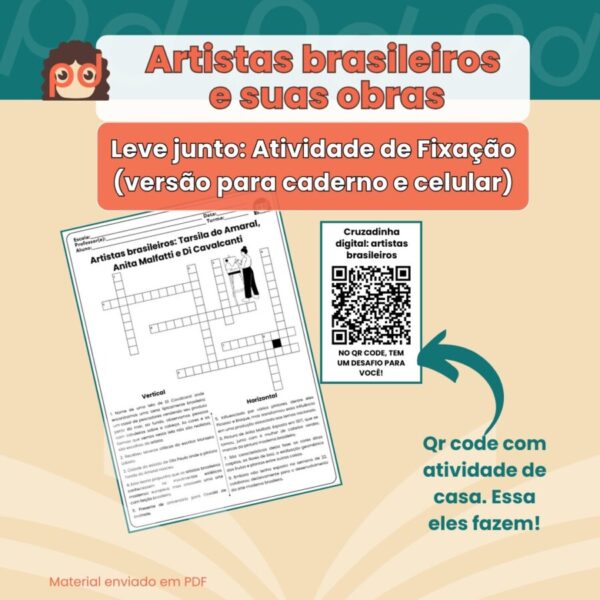 Artistas Brasileiros e suas obras: Bingo+Atividade - Imagem 2