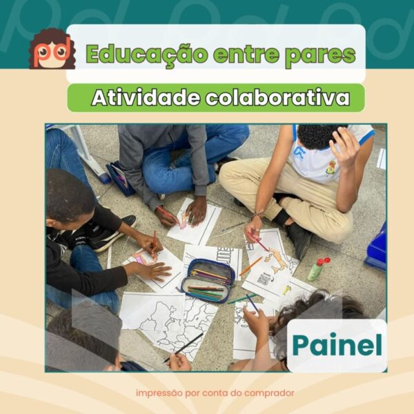 África: Painel Gigante + versão caderno + jogo digital - Imagem 2