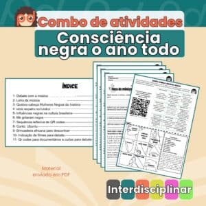 Combo Atividades reflexivas: Consciência negra
