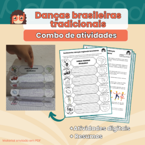 Danças brasileiras tradicionais: 5 atividades e 2 resumos