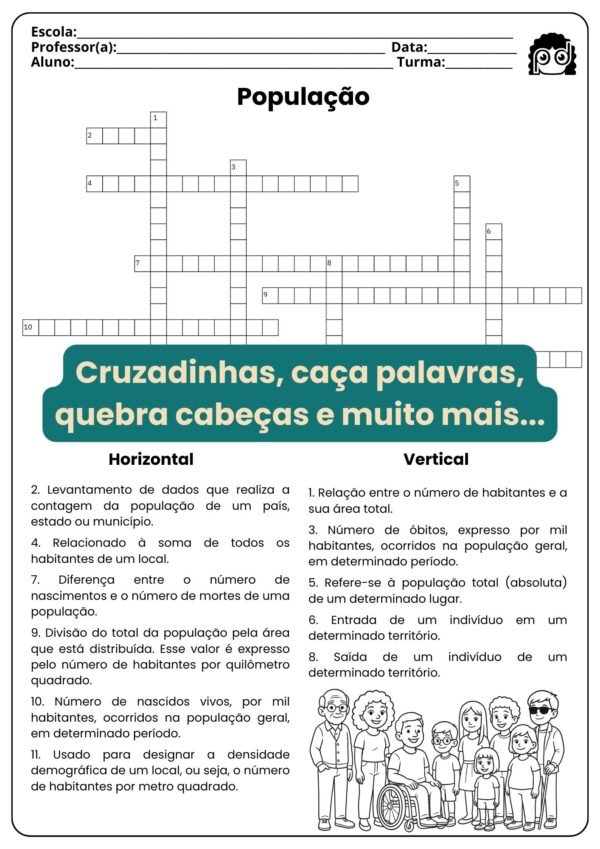 Atividade de fixação População (1)