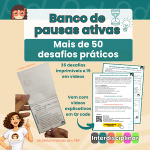 Banco de Pausas Ativas: mais de 50 desafios para aplicar na sala de aula