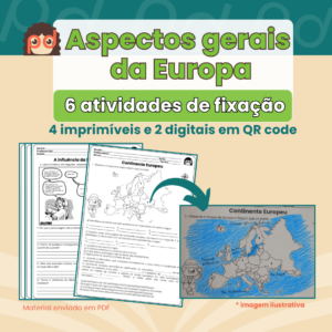 Aspectos gerais  da Europa: 6 atividades de fixação