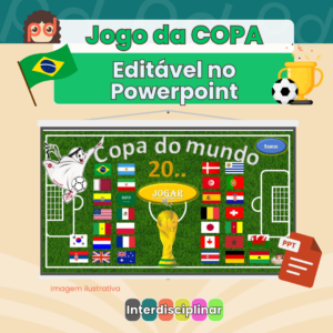 Jogo da copa: editável no Powerpoint