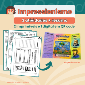 Impressionismo: 3 atividades de fixação + resumo