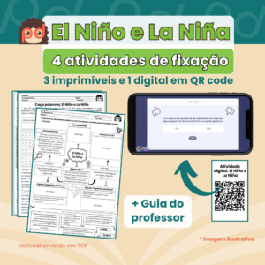 El Niño e La Niña: 4 atividades de fixação